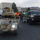 That’s Jay Leno’s race truck on the right.